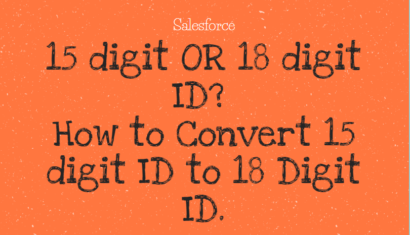 how to convert 15 digit id to 18 digit id