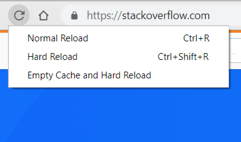 What is Ctrl F5 or Shift F5 Chrome?